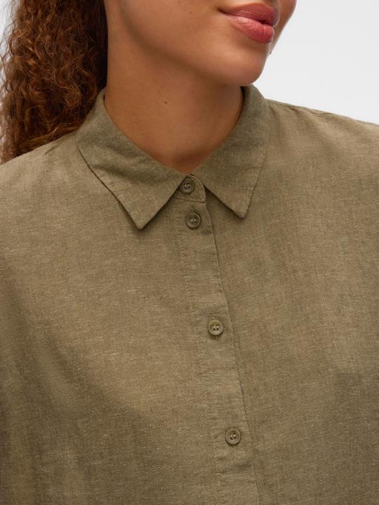Image du produit Vero Moda Vmlinn 2/4 Short Shirt Wvn Noos (S)