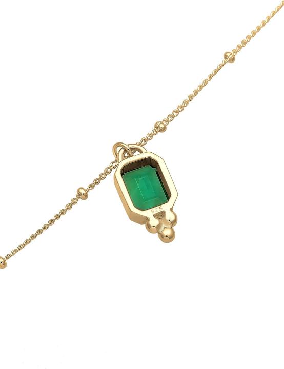 Immagine prodotto Elli Collana di pietre preziose, vintage (Quarzo, Argento 925 placcato oro, 40 cm)