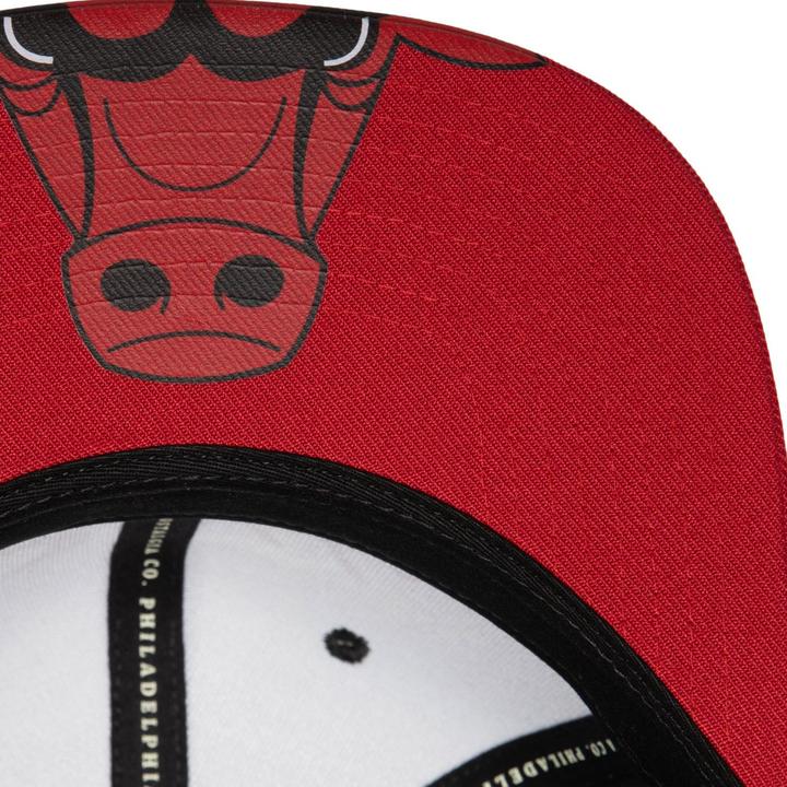 Immagine prodotto Mitchell & Ness Cappello Snapback VISOR PRINT Chicago Bulls (Taglia unica)