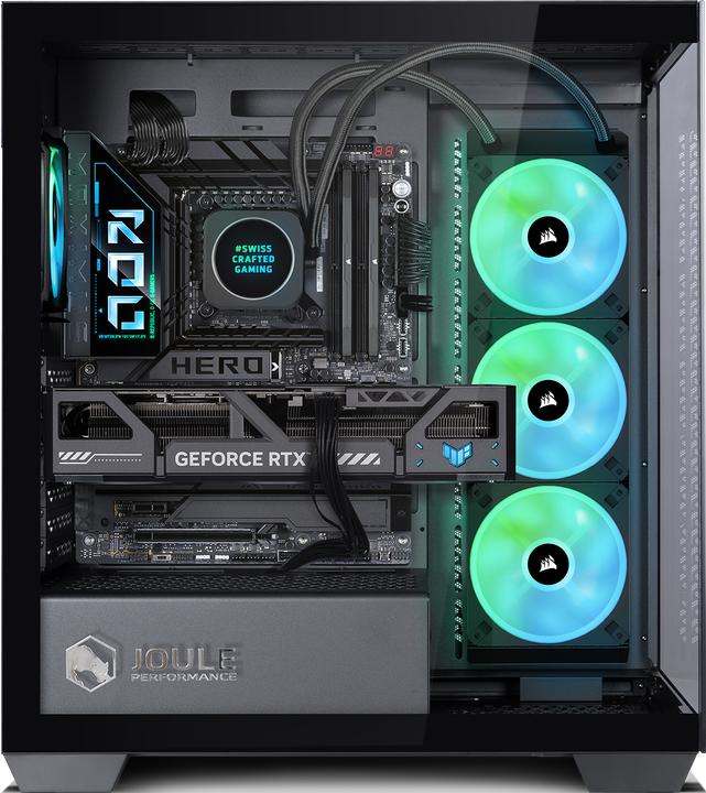 Actual product image Joule Performance High End Gaming PC RTX5080 I9 64GB 2TB L1138103 (64 GB, 2000 GB, GeForce RTX 5080)
