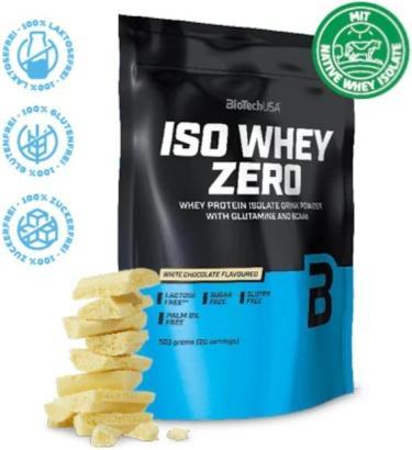 Actual product image Biotech USA Iso Whey Zero (White chocolate, 1 pcs., 500 g)