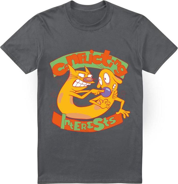 CatDog Conflicting Interests TShirt (4XL)