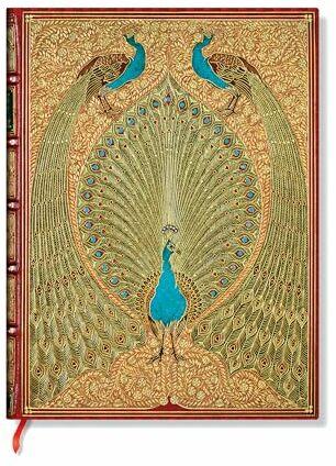 Produktbild Paperblanks NotizbuchHafiz'Pfauen (Speziallineatur, Harter Einband)