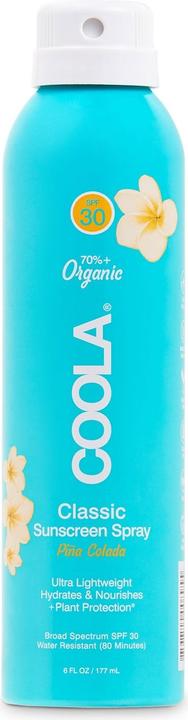 Actual product image Coola Suncare Classic Spray Pina Colada (Sun spray, SPF 30, 177 ml, 177 g)