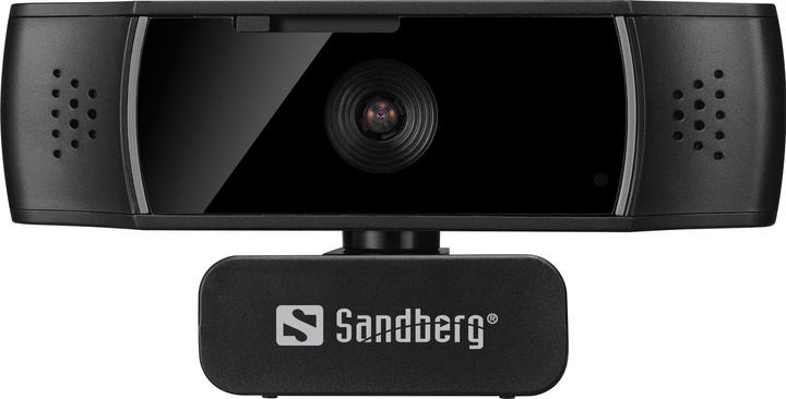 Sandberg USB Autofocus DualMic Webcam 2.07 MP 1920 x 1080 Pixel USB 2.0 Black (2.10 Mpx)