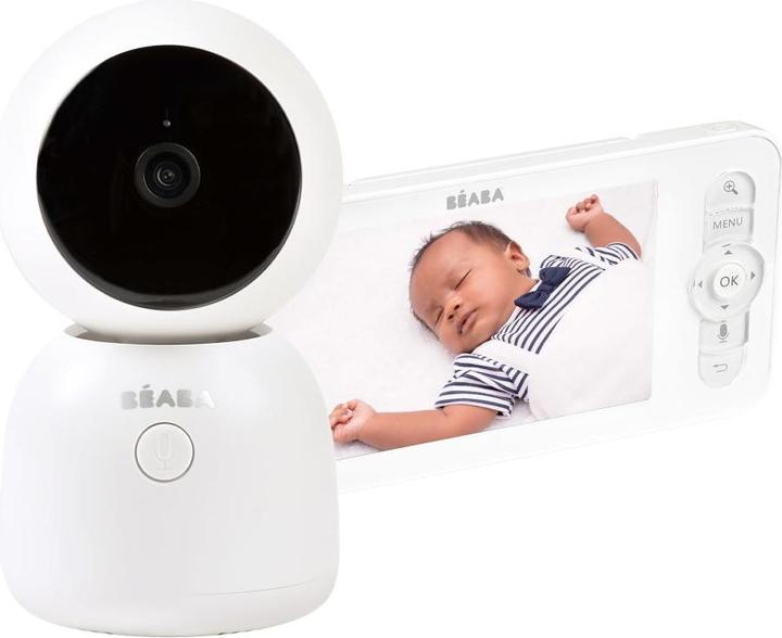 Beaba BÃ © Aba Zen Night Light Babyfoon With Camera And App - Baby Monitor - Baby Camera With Night Light (Video & Audio, 300 m)