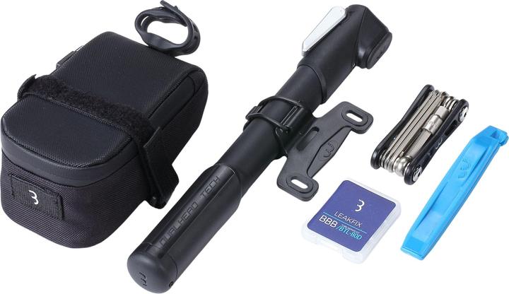 Actual product image BBB CombiSet EasyPack BSB-56 saddlebag + tool set (0.64 l, Saddle bag)