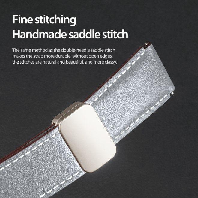 Image du produit Dux Ducis YA Series Bracelet en cuir véritable (22 mm, Cuir véritable)