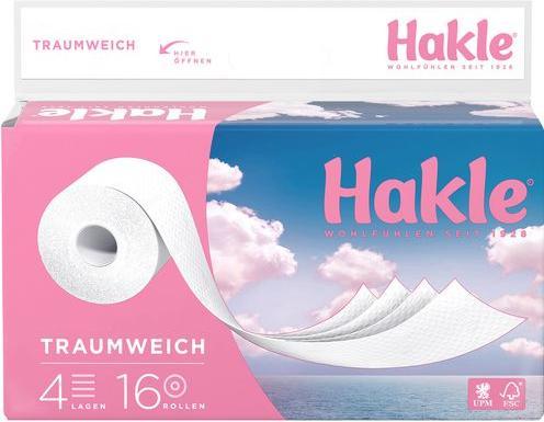 Actual product image Hakle Toilet paper Traumweich 4-ply 16 rolls (16 x)