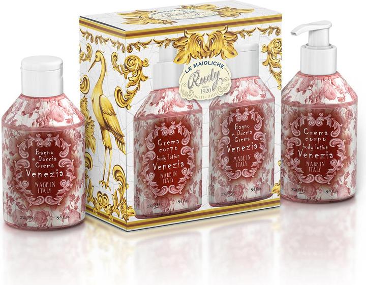 Immagine prodotto Rudy Project Venezia Bagnoschiuma 250ml + Venezia Crema Corpo 250ml (Set per la cura dei capelli)
