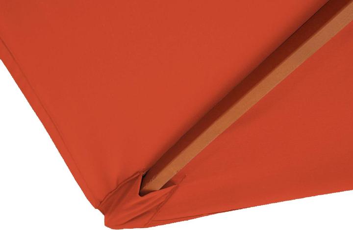 Image du produit Mendler Parasol Florida, 3x4m polyester/bois 6kg - terracotta (4 m)