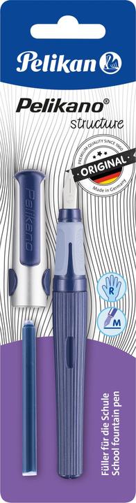 Image du produit Pelikan o structure Stylo à plume pour droitiers couleur M (Couleurs assorties, 3 x)