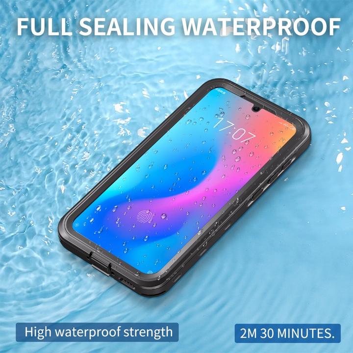 Image du produit Redpepper Samsung Galaxy A55 - IP68 SAM Series Wasserdichtes Outdoor Case, schwarz (Samsung Galaxy A55)