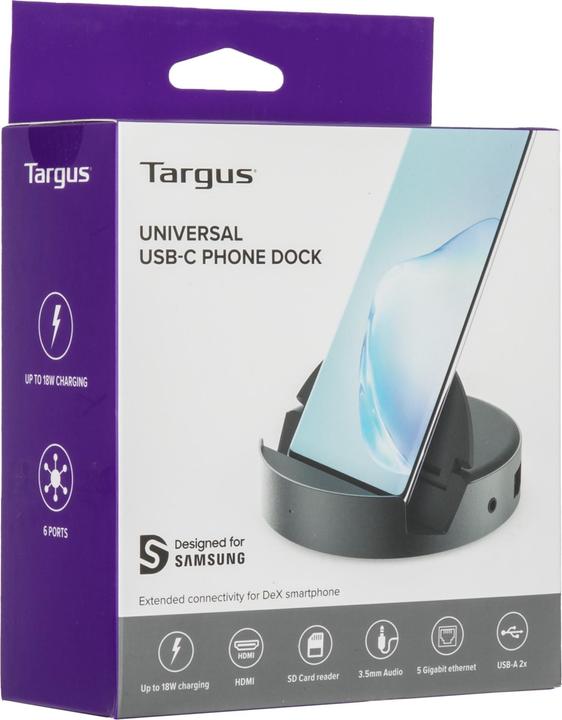 Produktbild Targus Universal DeXPhone Workstation (USB-C, 1 Ports)