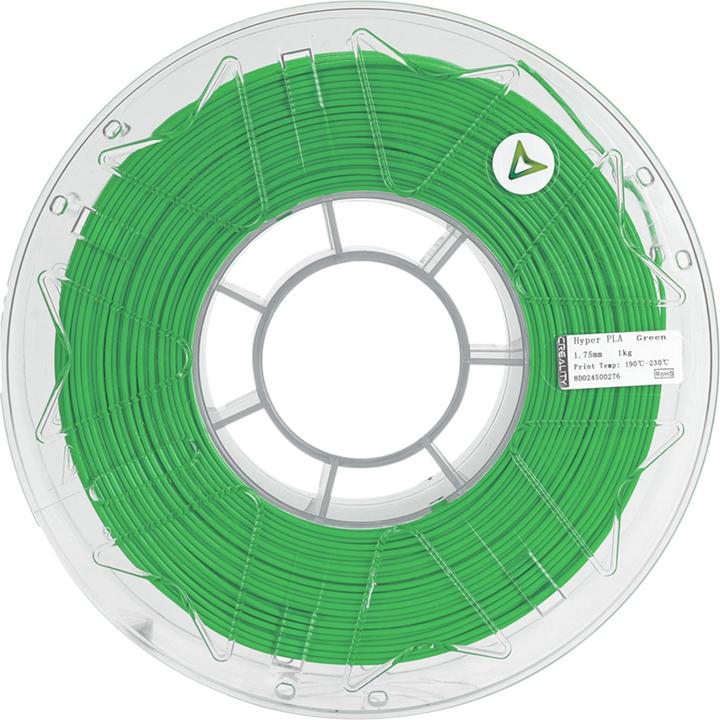 Productafbeelding Creality Pla Rfid Groen Hyper Serie 3d Filament (PLA, 1.75 mm, 1000 g, Groen)