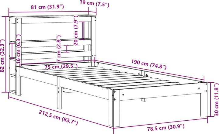 Produktbild VidaXL Plauen (120 x 200 cm)