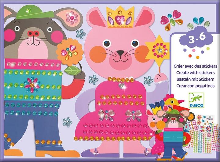 Immagine prodotto Djeco Design con adesivi - glitter