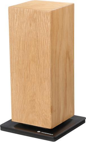 Image du produit Zassenhaus Bloc à couteaux magnétique Spin chêne pivotant 13x13x25.5 cm