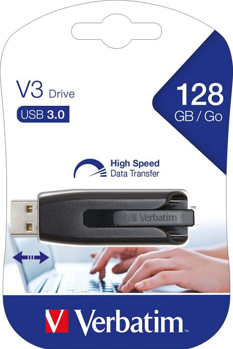 Image du produit Verbatim Store 'n' Go V3 (128 Go, USB-A)