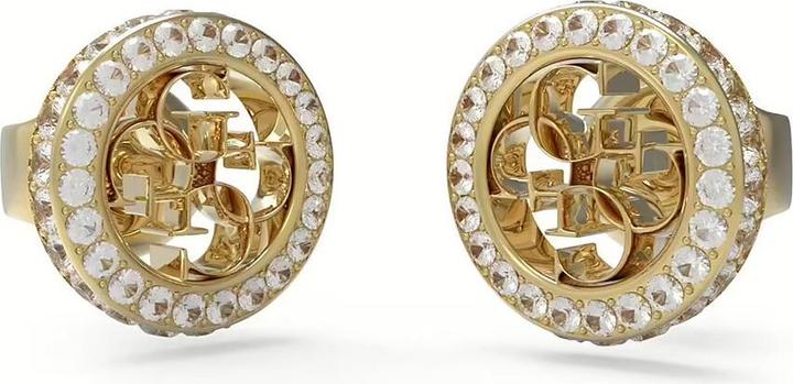Immagine prodotto Guess Orecchini di moda placcati oro 4G Crush JUBE04164JWYGT/U (Acciaio inossidabile)
