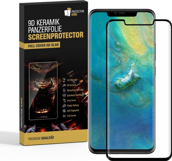 Produktbild Protectorking 3x Ceramic-Glass Full Cover HD Klar (3 Stück, Huawei Mate 20 Pro)