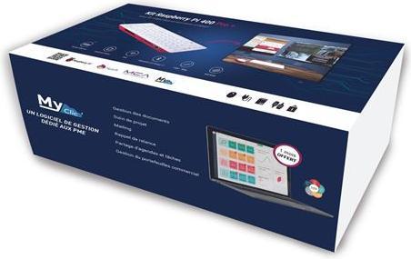Image du produit HutoPi Starter Kit Raspberry Pi400 64GB FR Version
