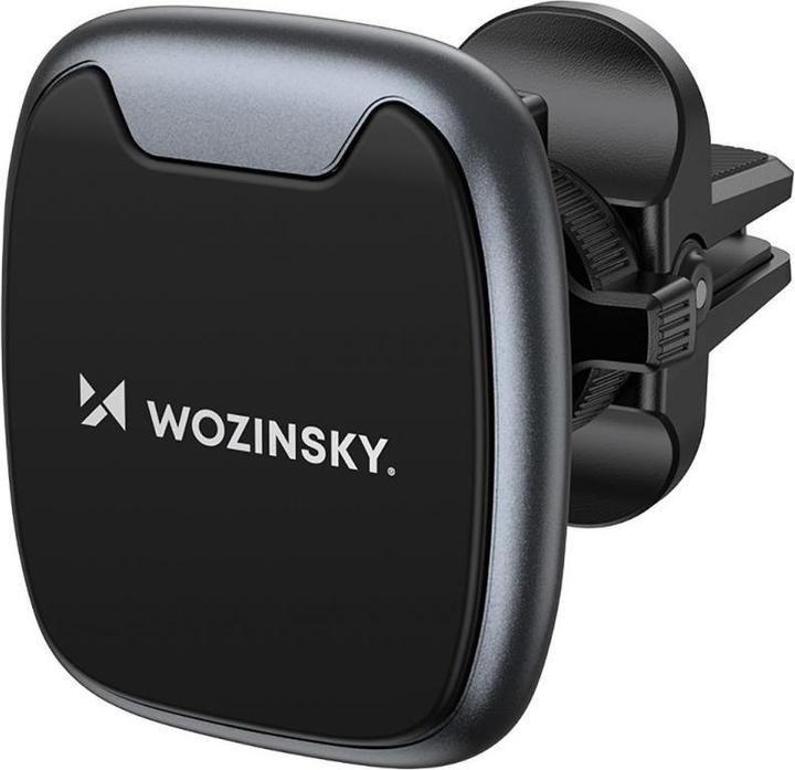 Actual product image Wozinsky WUMTK magnetic phone holder for car air vent - black