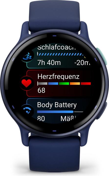 Productafbeelding Garmin vivoactive 5, Cpt. blauw/blauw metallic (42.20 mm, Alleen WLAN)