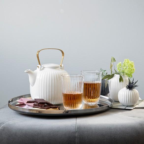 Actual product image Kähler Hammershøi Thepot - White (693040/17007) (1.20 l)