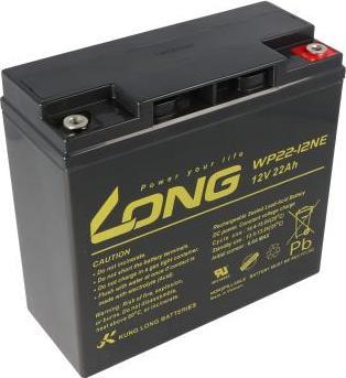 Produktbild Long WP22-12NE WP22-12NE Bleiakku 12V 22Ah Blei-Vlies (AGM) (B x H x T) 181 x 167 x 76mm M5-Schraub (1 Stk., 22000 mAh)