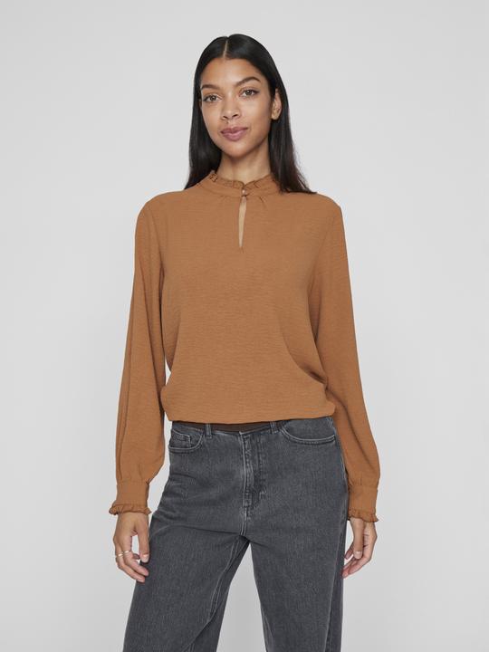 Produktbild Vila High Neck Oberteil mit langen Ärmeln (40)