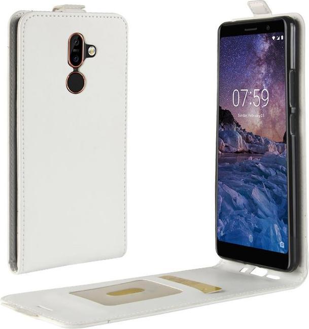 Produktbild MU Classic Leder Flipcase Hülle (Nokia 7 Plus)