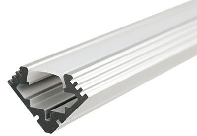 Immagine prodotto Scharnberger+Hasenbein 39113 Profilo in alluminio 1000x19x19mm con copertura. (1x trasparente/1x opaco) Tappi terminali