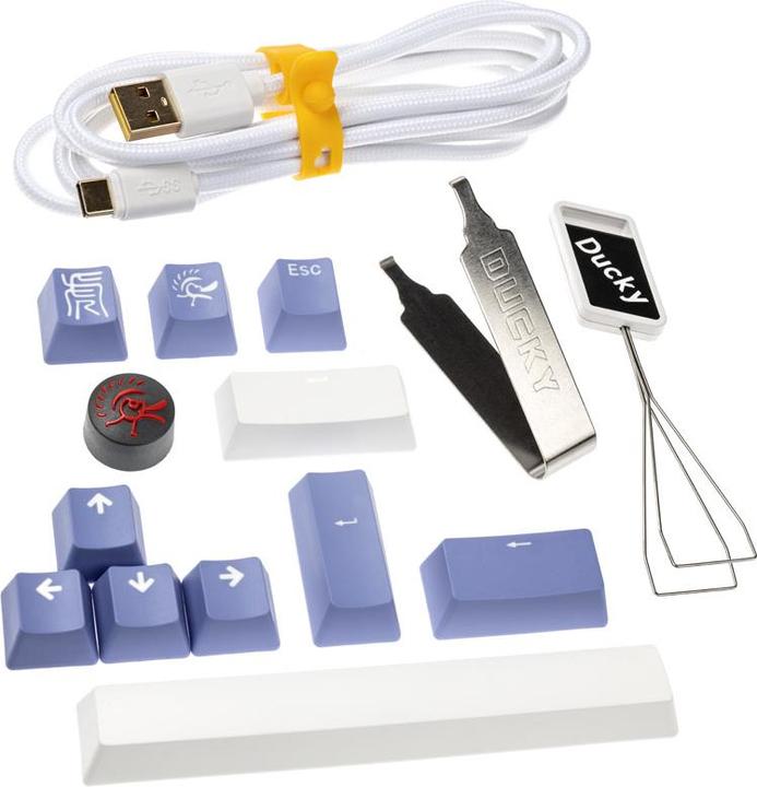 Produktbild Ducky One 3 Pure White (US, Kabelgebunden)