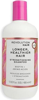 Actual product image Revolution Haircare Strengthening shampoo Longer Healthier Hair ( Strength ening Shampoo) 400 ml (400 ml, Liquid shampoo)