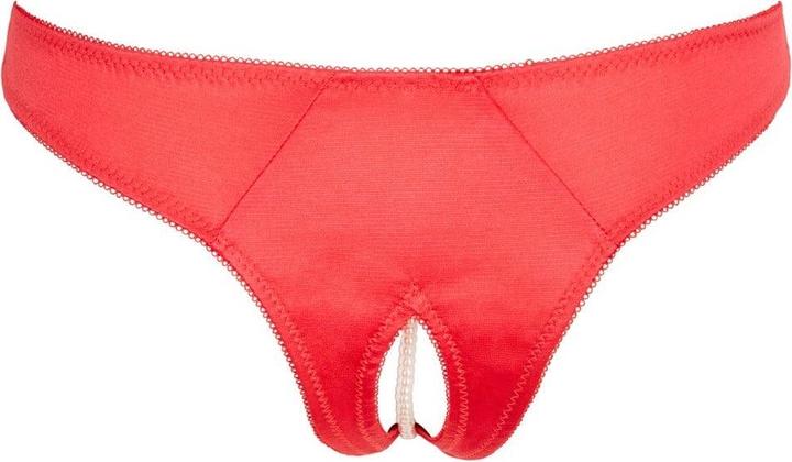 Actual product image Cottelli Collection String ouvert with pearls (L)