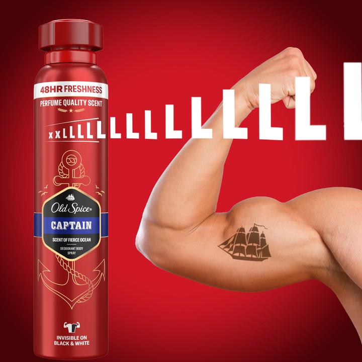Immagine prodotto Old Spice Capitano (Getto vaporizzato, 250 ml)