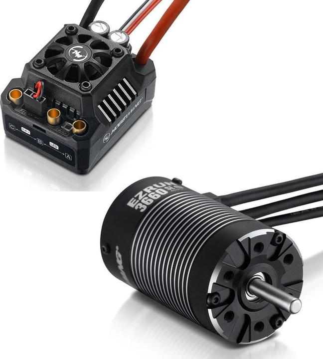 Actual product image Hobbywing Ezrun Combo MAX10 SCT3660SL-3200KV SCT