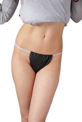 Immagine prodotto Wellness Mutandine usa e getta da donna nere 100 pezzi.