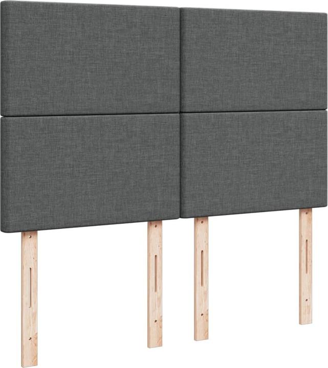Produktbild VidaXL Bo x springbett mit Matratze 200 x 200 cm Stoff (200 x 200 cm, 200 x 200 cm)