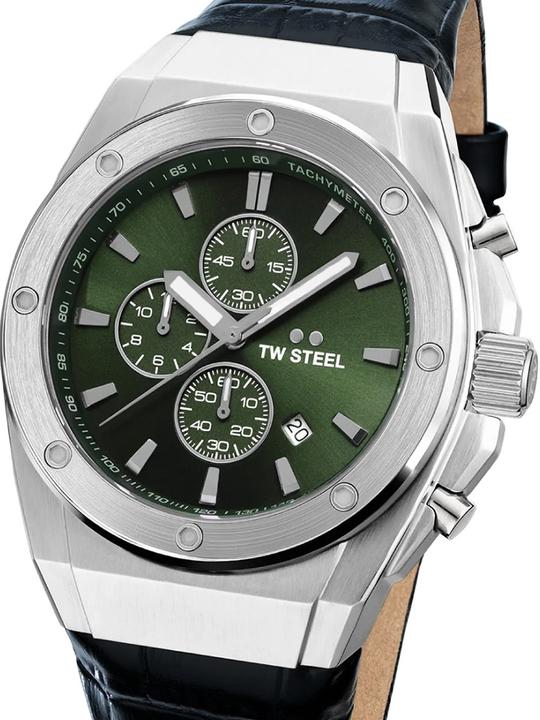 TW-Steel CE4101 CEO Tech Chronograph Herrenuhr 44mm 10ATM (Chronograph, 44 mm)