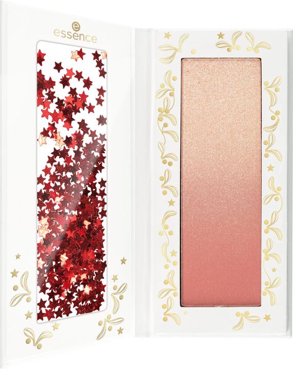 essence Blush and Highlighter duo XMAS KiSSES multi (01 Under The Mistleglow, Highlighter, 5.50 g)