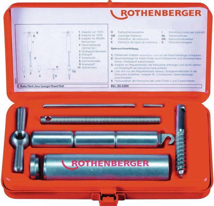 Rothenberger Kit d'extraction de cartouche