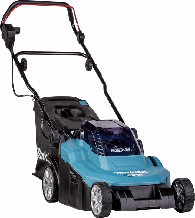 Actual product image Makita DLM382PM2 (Rechargeable battery operated)