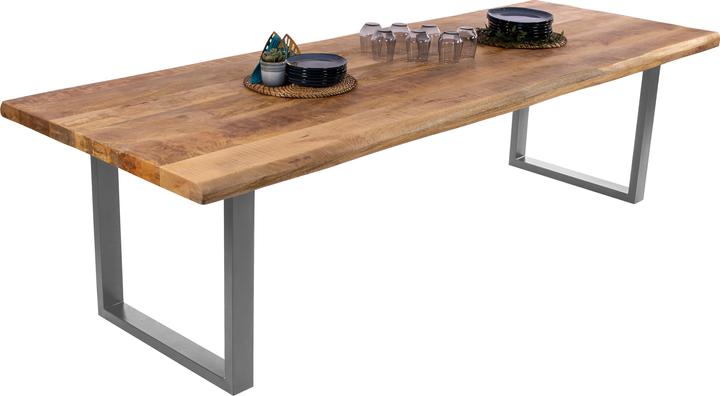 Produktbild SAM CALI Baumkante massiv Akazie (300 x 100 x 77 cm)