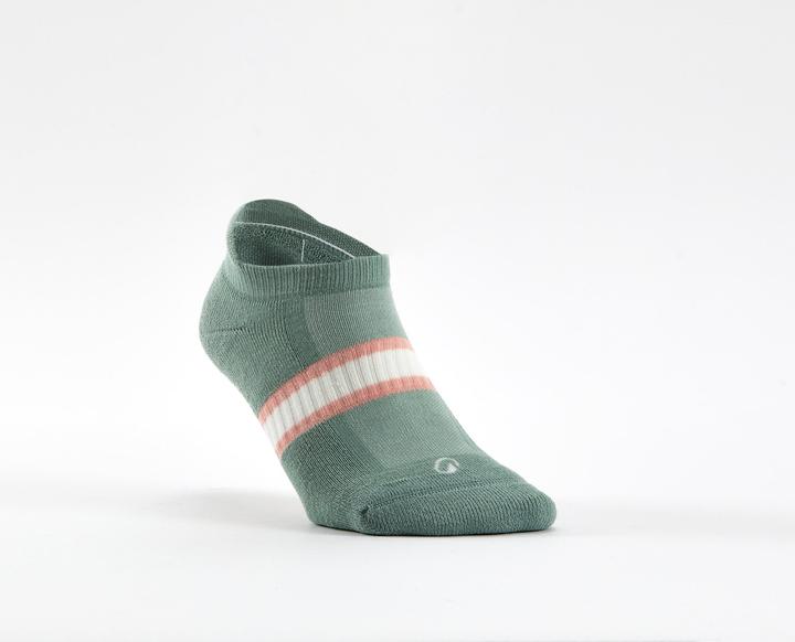 Produktbild Artengo Tennissocken RS500 Low 3er-Pack rosa Motive/weiss/grün Decathlon (39, 42)