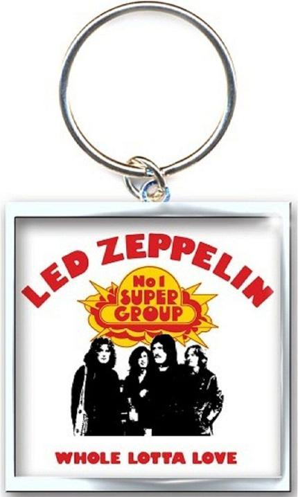 Actual product image Led Zeppelin Whole Lotta Love Photo Print Keyring