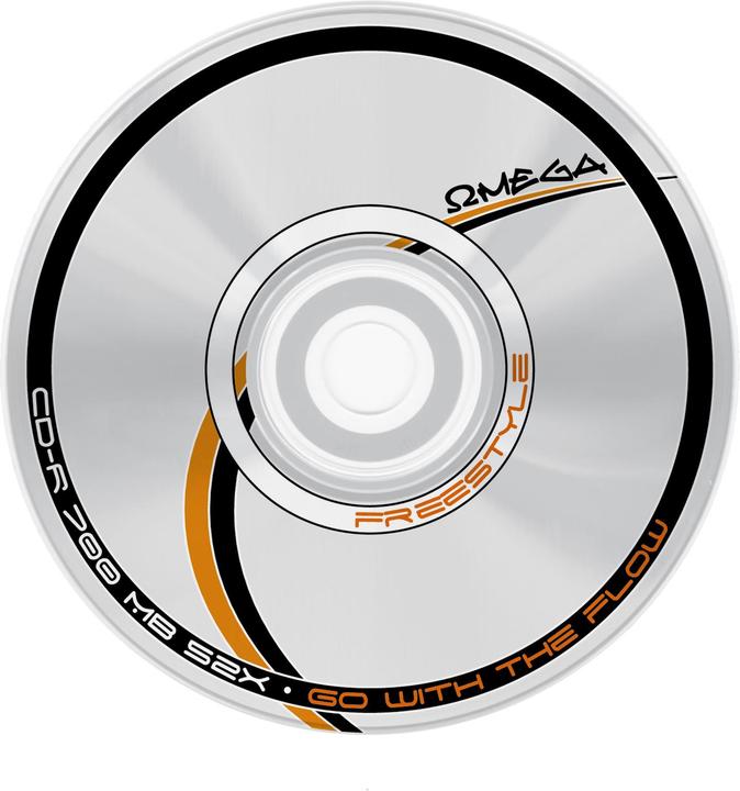 Actual product image Omega CD-R (x10 pack) (10 x)