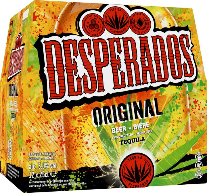 Produktbild Desperados Original (12 x 25 cl)