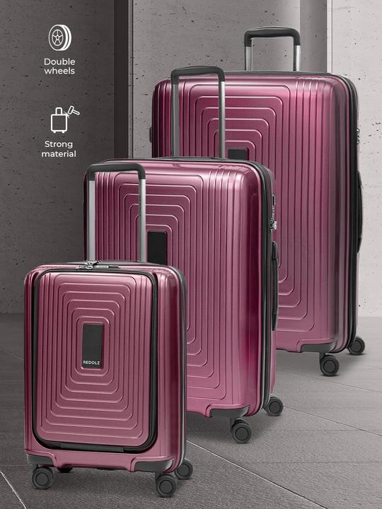 Image du produit Redolz Essentials 14 3-Set Ensemble de valises à 4 roulettes 3 pièces (249 l, XL (à partir de 115l))
